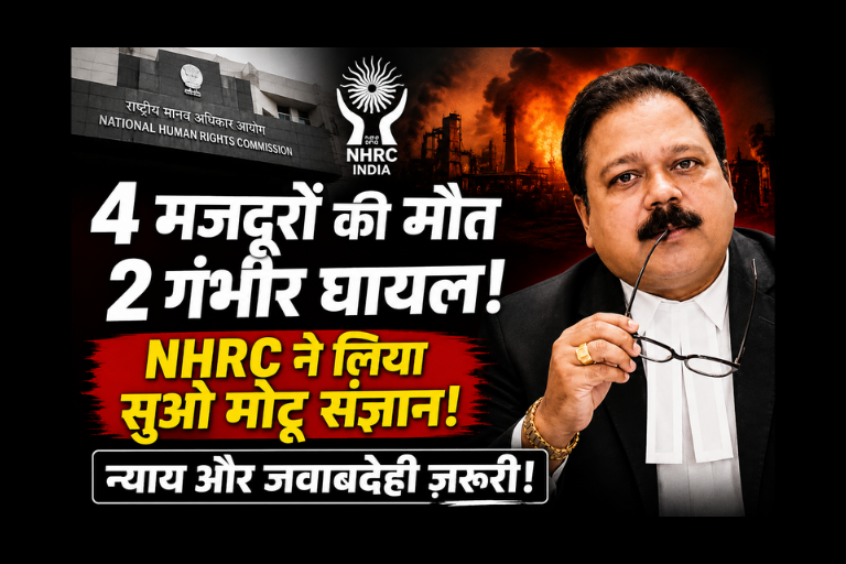 NHRC, India takes suo motu cognizance of death of four workers and severe injuries to two othersNHRC SUO MOTU ACTION | ASSAM FACTORY EXPLOSION  NHRC, India takes suo motu cognizance of death of four workers and severe injuries to two others  New Delhi: 29 July 2026  The National Human Rights Commission (NHRC), India has taken suo motu cognizance of a media report concerning the reported death of four workers and severe injuries to two others in an explosion at a metal processing factory in Cachar district, Assam, on 26 July 2026.  Reportedly, molten metal spilled over the workers following the explosion. The families of the victims and local residents have also alleged that similar incidents had occurred at the factory earlier.  The NHRC has issued notices to the Chief Secretary, Assam, and the Superintendent of Police, Cachar, calling for a detailed report within two weeks.  The report is expected to include the health status of the injured workers and details regarding the disbursement of compensation to the next of kin of the deceased and to the injured workers.  The Commission has observed that, if the contents of the media report are true, the incident raises serious issues concerning human rights violations.  —  VIEW OF DR. ANTHONY RAJU  Dr. Anthony Raju, Advocate, Supreme Court of India, Chairman, All India Council of Human Rights, Liberties & Social Justice (AICHLS):  «“The loss of four workers and severe injuries suffered by two others is a deeply serious matter. Every worker has a right to life, dignity and a safe working environment. Industrial development can never be allowed to come at the cost of human life.”»  The NHRC’s suo motu intervention is an important step toward ensuring justice, accountability and protection of workers’ human rights.  The authorities should conduct a comprehensive examination of:  – Whether mandatory workplace and industrial safety standards were followed. – Whether adequate safety equipment and protective measures were provided. – Whether previous incidents at the factory were properly investigated. – Whether statutory inspections and safety audits were conducted. – Whether any negligence, regulatory failure or violation of law contributed to the tragedy. – Whether compensation is being provided promptly to the families of the deceased and injured workers. – Whether the injured workers are receiving proper medical treatment and rehabilitation.  «“A worker is not merely a part of the production process. Every worker is a human being whose life, dignity and safety must be protected. If negligence or regulatory failure is established, accountability must follow in accordance with law.”»  A STRONG MESSAGE FOR HUMAN RIGHTS  Dr. Anthony Raju is a committed Human Rights Defender of the country, consistently raising his voice for justice, human dignity, constitutional rights and protection of vulnerable sections of society.  As a well-known criminal advocate of the Supreme Court of India, Dr. Anthony Raju combines extensive legal experience with a strong commitment to the rule of law, institutional accountability and access to justice.  «“Human life must always come before industrial profit. Workplace safety is not a privilege—it is a legal responsibility and a matter of human dignity.” — Dr. Anthony Raju»  The concerned authorities must ensure that the victims and their families receive timely compensation, medical support, rehabilitation and justice, and that responsibility is fixed wherever negligence or violation of safety norms is established.  CONTACT  Dr. Anthony Raju Advocate, Supreme Court of India Human Rights Defender Chairman, All India Council of Human Rights, Liberties & Social Justice (AICHLS)  📧 Email: simann.md@gmail.com 📱 WhatsApp: 8588872001  DISCLAIMER  This post is intended for legal awareness, human-rights awareness and public-interest commentary based on the NHRC press release and reported facts. Allegations referred to in this post should not be treated as conclusively established facts unless verified through competent investigation or legal proceedings. The views expressed by Dr. Anthony Raju are his independent views.  VIRAL HASHTAGS  #NHRC #NHRCIndia #HumanRights #HumanRightsDefender #WorkersRights #WorkerSafety #IndustrialSafety #AssamNews #Cachar #FactoryExplosion #WorkplaceSafety #RightToLife #HumanDignity #JusticeForWorkers #Accountability #DrAnthonyRaju #SupremeCourtAdvocate #CriminalAdvocate #AICHLS #LegalAwareness  SEO / ALGORITHM TAGS  NHRC India, NHRC suo motu action, Assam factory explosion, Cachar factory accident, four workers killed Assam, injured workers Assam, industrial accident India, workplace safety India, workers rights India, human rights violation, right to life, human dignity, factory safety, industrial negligence, compensation to workers, NHRC notice Assam, Dr Anthony Raju, Supreme Court criminal advocate, Human Rights Defender, AICHLS, legal awareness, human rights awareness, government accountability, justice for workers, worker protection, industrial safety India